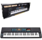 Ficha técnica e caractérísticas do produto Teclado Piano Musical Infantil com Microfone 54 Teclas Dm Toys