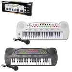 Ficha técnica e caractérísticas do produto Teclado / Piano Musical Infantil com Microfone