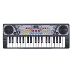 Teclado Piano Musical Infantil com Ritmos Microfone BX1622 - Dm Toys