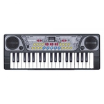 Ficha técnica e caractérísticas do produto Teclado Piano Musical Infantil com Ritmos Microfone BX1622