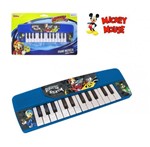 Ficha técnica e caractérísticas do produto Teclado Piano Musical Infantil Mickey 24 Teclas - Etitoys