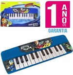 Ficha técnica e caractérísticas do produto Teclado Piano Musical Infantil Mickey a Pilha - Etitoys