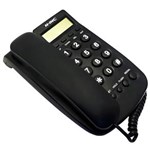 Ficha técnica e caractérísticas do produto Telefone com Fio Identificador de Chamadas KX-T078CID Preto