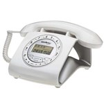Ficha técnica e caractérísticas do produto Telefone com Fio Intelbras Retrô TC8312 com Viva Voz e Identificação de Chamadas - Branco