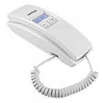 Ficha técnica e caractérísticas do produto Telefone com Fio Intelbras TC 2110 4030156 Branco - com Identificador de Chamadas - Intelbras