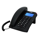 Ficha técnica e caractérísticas do produto Telefone com Fio Intelbras TC 60 ID com Identificação de Chamadas e Viva-Voz - Preto