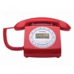 Ficha técnica e caractérísticas do produto Telefone com Fio Intelbras TC 8312 4030162 Vermelho