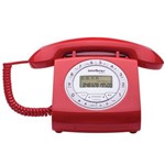 Ficha técnica e caractérísticas do produto Telefone com Fio Intelbras Tc8312 Viva-voz com Ajuste de Volume Identificador de Chamadas Vermelho