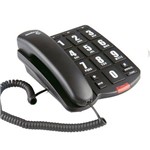 Ficha técnica e caractérísticas do produto Telefone com Fio Tok Facil Preto Intelbras 4000034