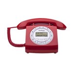 Ficha técnica e caractérísticas do produto Telefone com Fio Vermelho - TC 8312