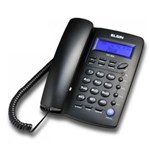 Ficha técnica e caractérísticas do produto Telefone de Mesa com Identificador de Chamadas e Viva-voz Tcf3000 Preto Elgin