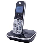 Ficha técnica e caractérísticas do produto Telefone Digital Sem Fio Gate4800Bt Preto/Prata Motorola