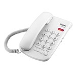 Ficha técnica e caractérísticas do produto Telefone Elgin Tcf-2000 com Indicação de Chamadas Branco
