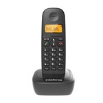 Ficha técnica e caractérísticas do produto Telefone Fixo Sem Fio Digital Ts 2510 com Bina Id Intelbras