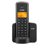 Ficha técnica e caractérísticas do produto Telefone Fixo Sem Fio Elgin TSF8001 com Viva Voz Preto
