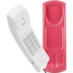 Ficha técnica e caractérísticas do produto Telefone Gôndola Color Tc 20 Cinza Ártico/rosa - Funções Mudo, Flash e Rediscar - Teclado Iluminado