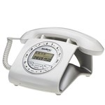 Ficha técnica e caractérísticas do produto Telefone Intelbras Branco com Fio e Identificador de Chamadas Tc8312