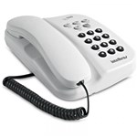 Ficha técnica e caractérísticas do produto Telefone Intelbras com Fio TC-500 Branco
