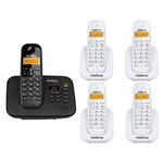 Ficha técnica e caractérísticas do produto Telefone Intelbras Sem Fio Digital Ts 3130 e 4 Ramal Ts 3111