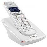 Ficha técnica e caractérísticas do produto Telefone Intelbras Sem Fio Digital TS 63V com Identificação de Chamadas e Viva-voz - Branco