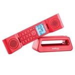 Ficha técnica e caractérísticas do produto Telefone Intelbras Sem Fio Ts 8520 - Vermelho - 4128528