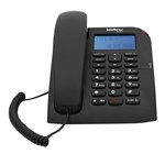 Ficha técnica e caractérísticas do produto Telefone Intelbras TC60ID Viva-Voz e Identificador de Chamadas com Fio - Preto