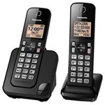 Ficha técnica e caractérísticas do produto Telefone Panasonic KX-TGC352LAB Id Chamadas 110V