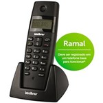Ficha técnica e caractérísticas do produto Telefone Ramal Sem Fio Dect 6.0 TS 40 TS40R IntelBras