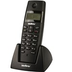 Ficha técnica e caractérísticas do produto Telefone Ramal Sem Fio Digital TS40R Preto - Intelbras