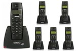 Ficha técnica e caractérísticas do produto Telefone S/ Fio Digital TS 40 ID + 5 Ramal TS 40 R Intelbras