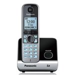 Ficha técnica e caractérísticas do produto Telefone Sem Fio 1,9 Ghz, Dect 6.0 com Identificador de Chamadas, Kx-Tg6711Lbb - Panasonic