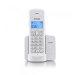 Ficha técnica e caractérísticas do produto Telefone Sem Fio com ID Branco TSF-8001 - Elgin
