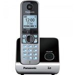 Ficha técnica e caractérísticas do produto Telefone Sem Fio com ID KX-TG6711 Preto - Panasonic