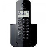 Ficha técnica e caractérísticas do produto Telefone Sem Fio com ID KX-TGB110LBB Preto - Panasonic