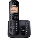 Telefone Sem Fio com Id/secretaria/viva Voz Kx-tgc220lbb Preto Panasonic