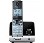 Ficha técnica e caractérísticas do produto Telefone Sem Fio com Identificador de Chamadas Kx-Tg6711 Preto Panasonic