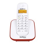 Ficha técnica e caractérísticas do produto Telefone Sem Fio com Identificador Intelbras TS3110 Branco/Vermelho