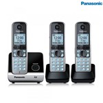 Ficha técnica e caractérísticas do produto Telefone Sem Fio com 2 Ramais KXTG6713LBB Panasonic