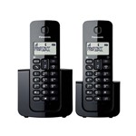 Ficha técnica e caractérísticas do produto Telefone Sem Fio com Ramal Panasonic Kx-tgb112lb