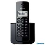 Ficha técnica e caractérísticas do produto Telefone Sem Fio DECT 6.0 Preto KX-TGB110LBB Panasonic