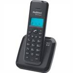 Ficha técnica e caractérísticas do produto Telefone Sem Fio Dect Black 310 Muts0310 Multitoc