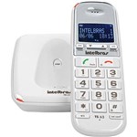Ficha técnica e caractérísticas do produto Telefone Sem Fio Digital Branco