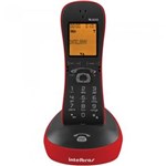 Ficha técnica e caractérísticas do produto Telefone Sem Fio Digital com Identificador de Chamadas Viva Voz Ts8220 Vermelho Intelbras