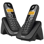 Ficha técnica e caractérísticas do produto Telefone Sem Fio Digital Id com Ramal Preto Ts3112 Intelbras