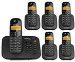 Ficha técnica e caractérísticas do produto Telefone Sem Fio Digital Ts 3130 + 5 Ramal Ts 3111 Intelbras