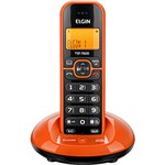 Ficha técnica e caractérísticas do produto Telefone Sem Fio Elgin TSF 7600 com Identificador de Chamada Laranja