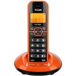 Ficha técnica e caractérísticas do produto Telefone Sem Fio Elgin TSF 7600 com Identificador de Chamada - Laranja