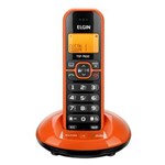 Ficha técnica e caractérísticas do produto Telefone Sem Fio Elgin TSF-7600 com Identificador de Chamadas Bivolt, Laranja - BIVOLT