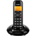 Ficha técnica e caractérísticas do produto Telefone Sem Fio Elgin Tsf - 7600 com Identificador de Chamadas - Preto - Bivolt
