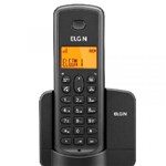 Ficha técnica e caractérísticas do produto Telefone Sem Fio Elgin TSF 8001 - Identificador de Chamada Viva Voz Preto